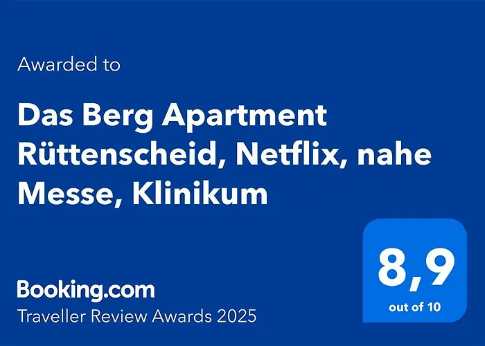 Berg Ruettenscheid, Netflix, Nahe Messe, Klinikum Apartman *